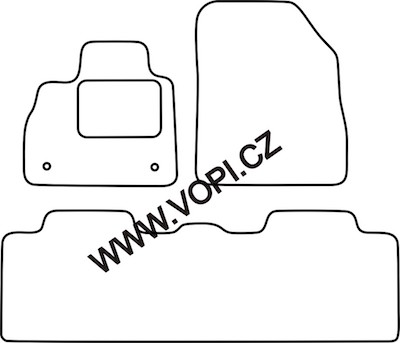 Autokoberce Dacia Logan MCV 2014 > Carfit (3887)